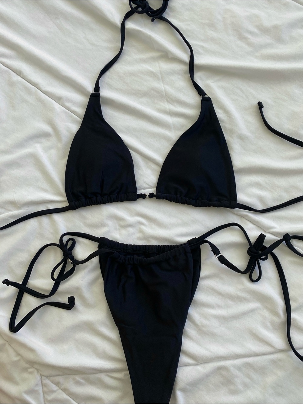 Bikini set in black, size XS